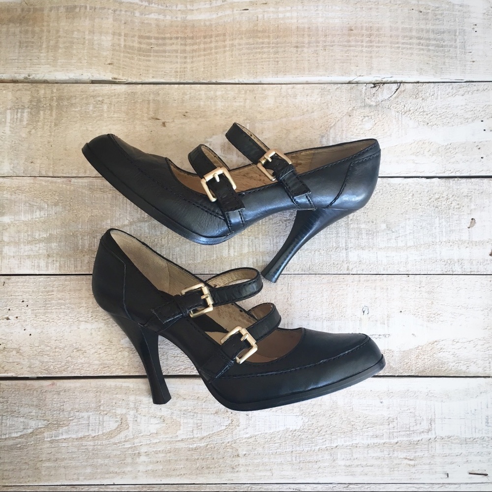 Michael Kors Double Strap Mary Janes (Size8M)